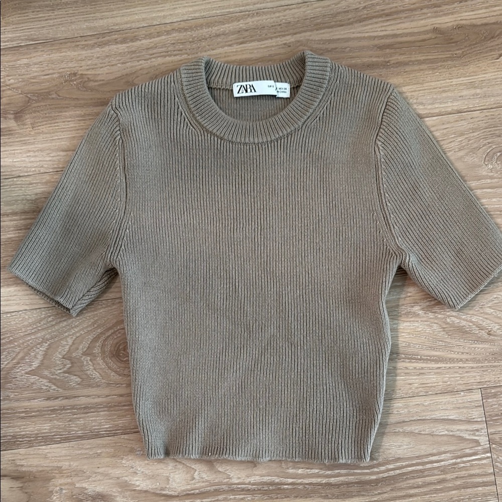 Zara Short Sleeve Sweater